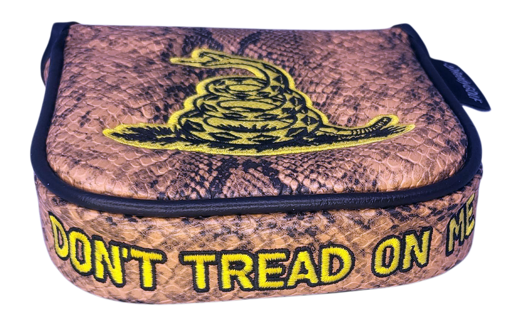 L.A.B. Mezz/Max/OZ Embroidered Center-Shafted Putter Cover by ReadyGOLF - Don't Tread On Me
