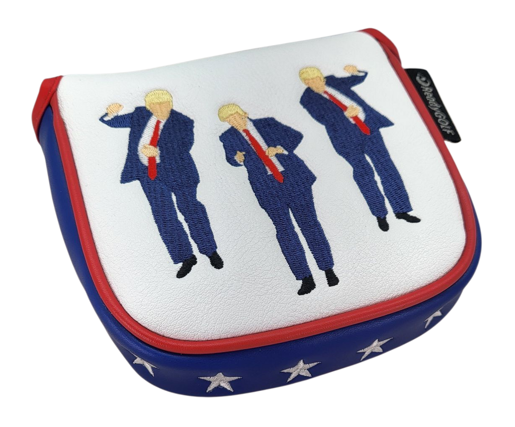 L.A.B. DF3 Embroidered Center Shaft Putter Cover by ReadyGOLF - Trump Birdie Dance