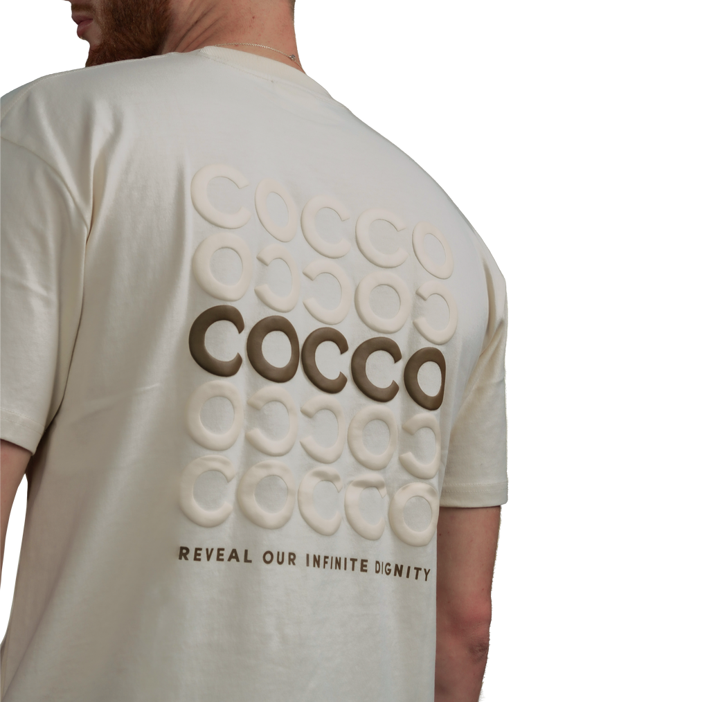 T-shirt - Ivory Cocco Hair Professional
