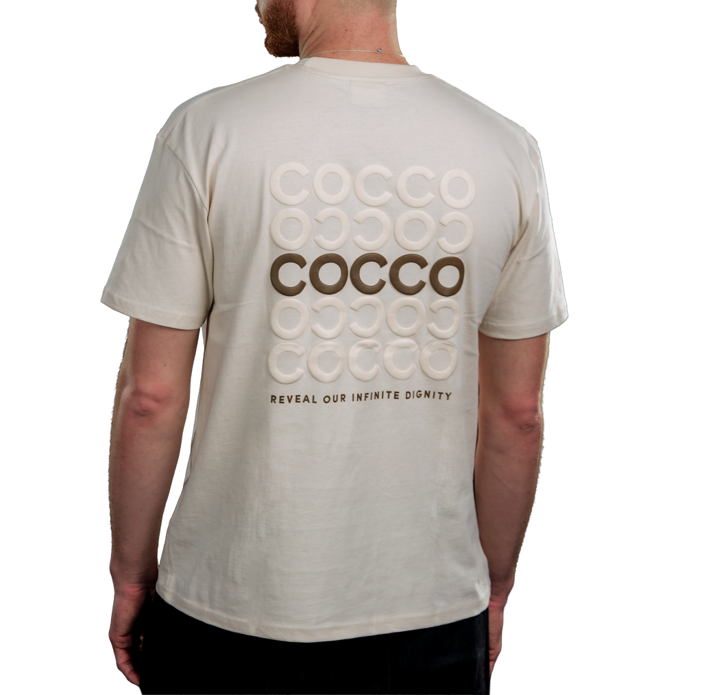 T-shirt - Ivory Cocco Hair Professional