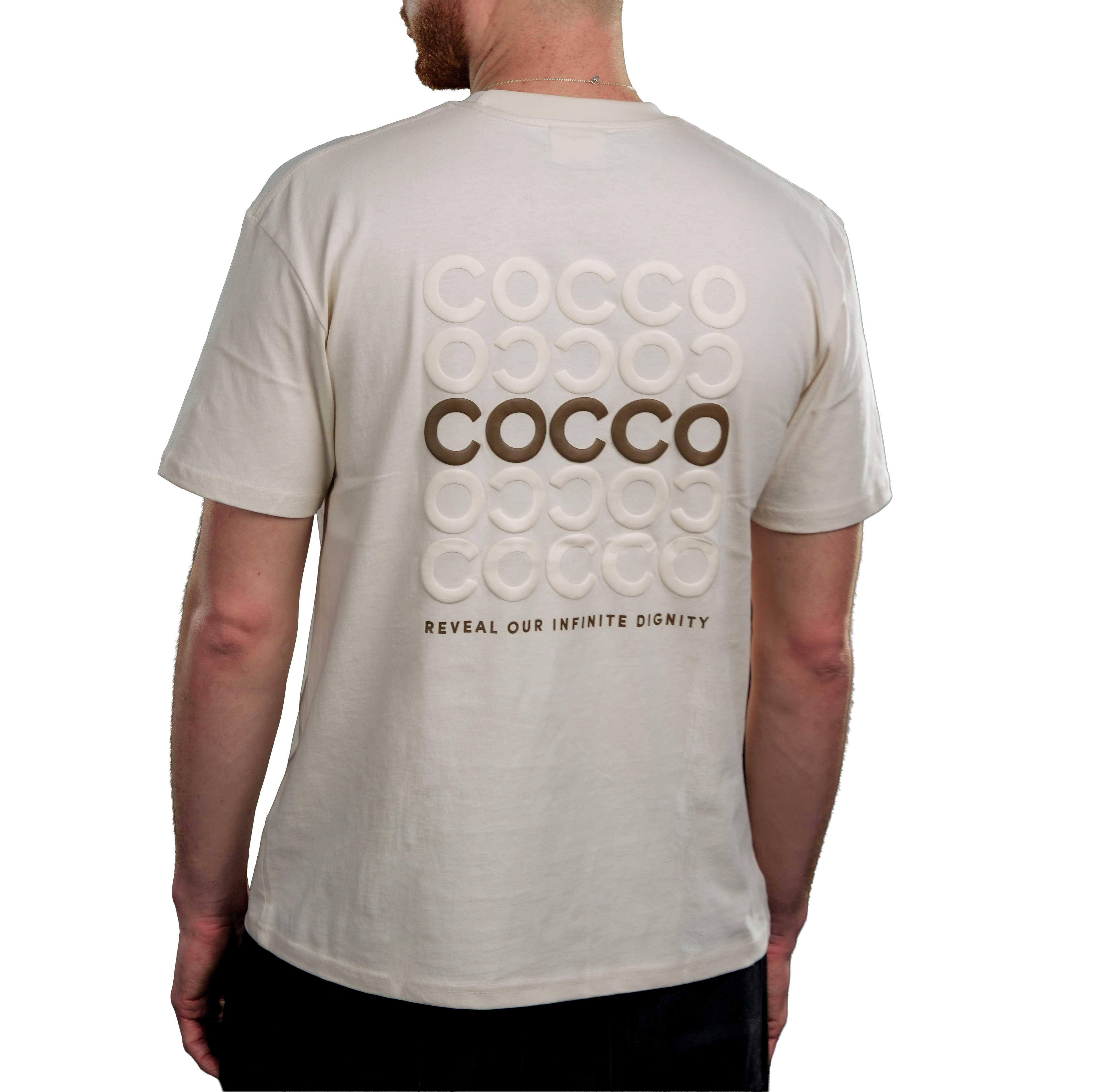 T-shirt - Ivory Cocco Hair Professional