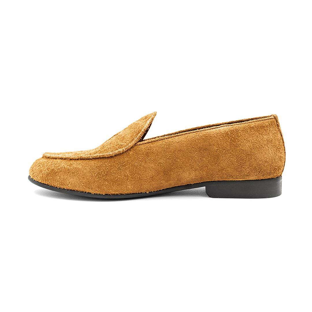 Men's Tan Textured Suede Milano Loafer Del Toro Shoes