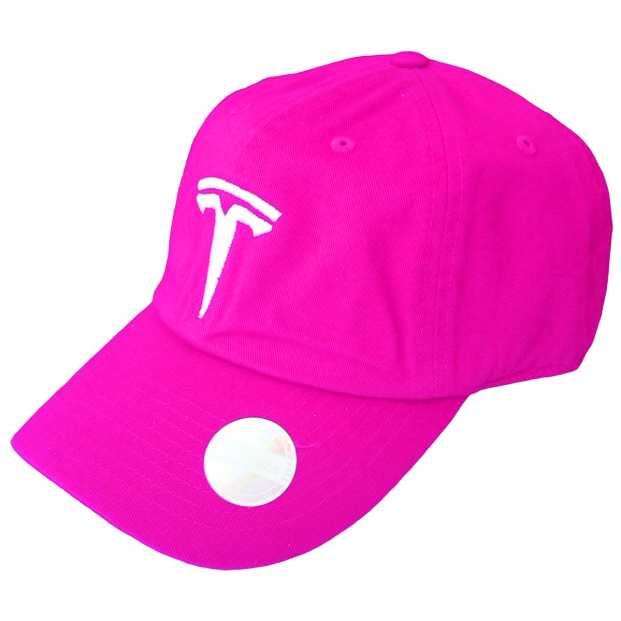Tesla Logo Embroidered Dad Hat – Premium Cotton Adjustable Cap Peligro Sports