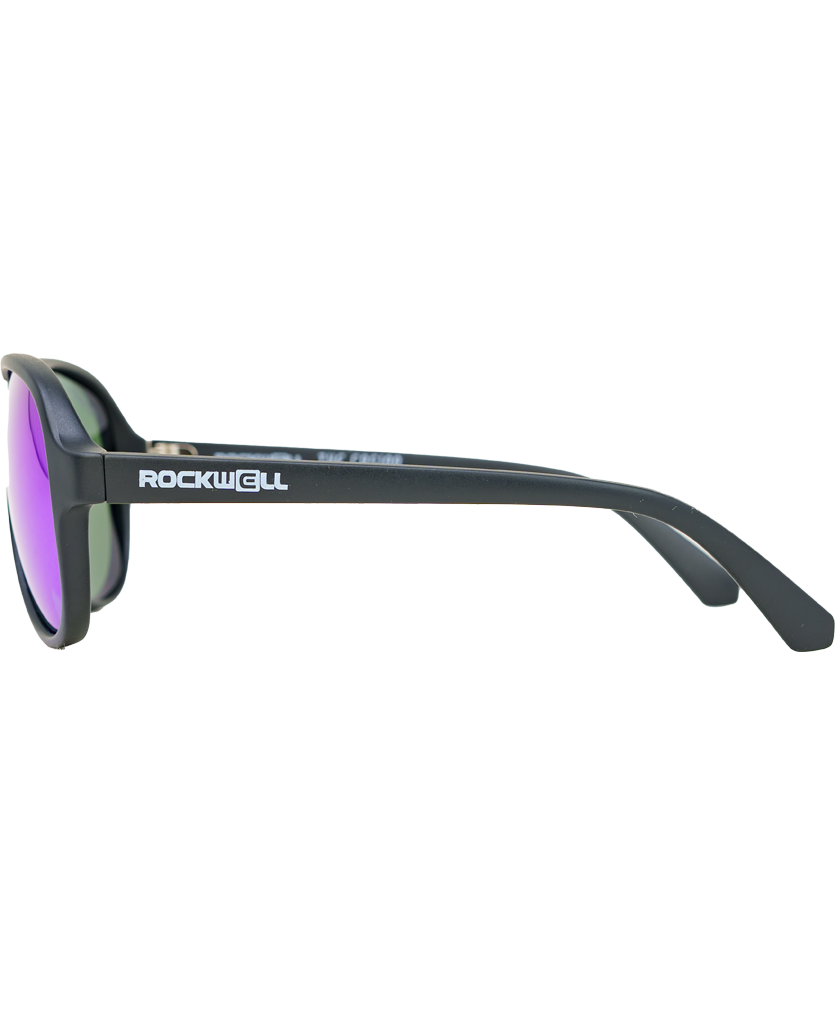 Casino (Black/Green Mirror Polarized Lens)