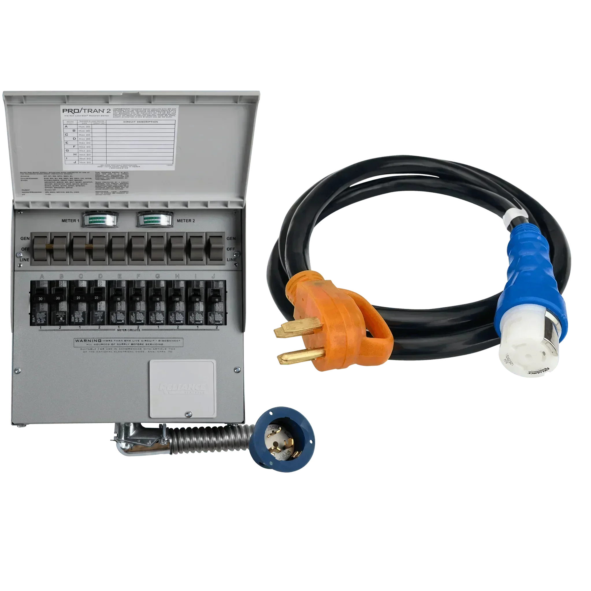 Anker SOLIX Home Backup Kit (50A Transfer Switch+ Cable)