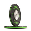 Striped Premium IWF Training Bumper Plates (KG) Pairs and Sets