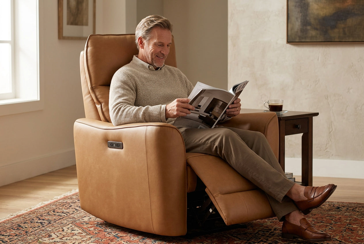 Trooper Triple Zero Power Recliner Ornate Furniture