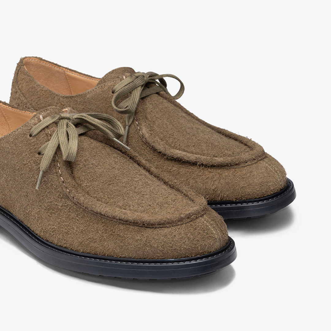 Men's Antelope Textured Suede Tuscan Moc Boot Del Toro Shoes