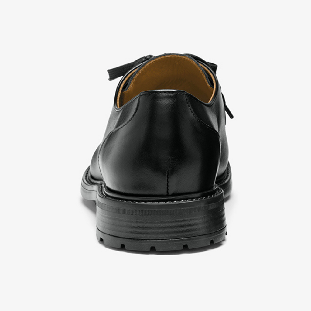 Men's Black Leather Tuscan Moc Boot Del Toro Shoes