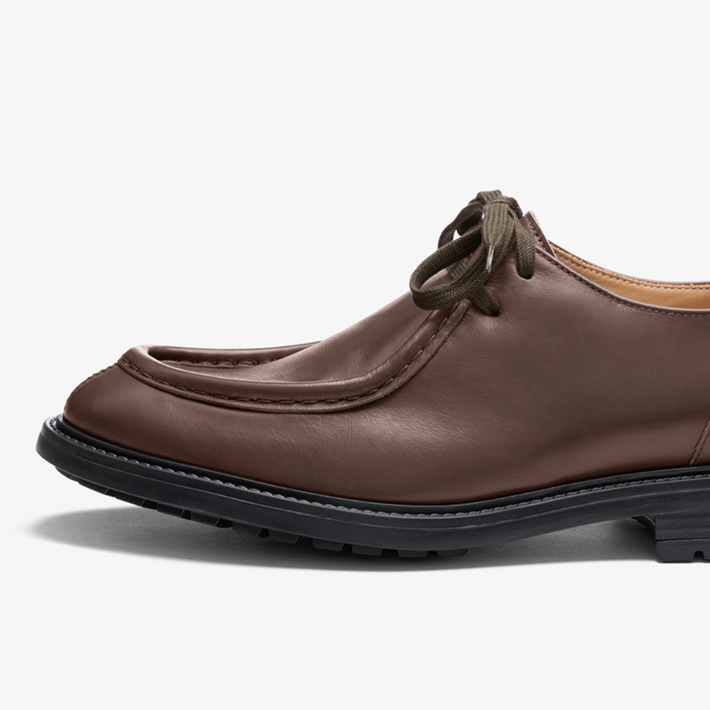 Men's Brown Leather Tuscan Moc Boot Del Toro Shoes