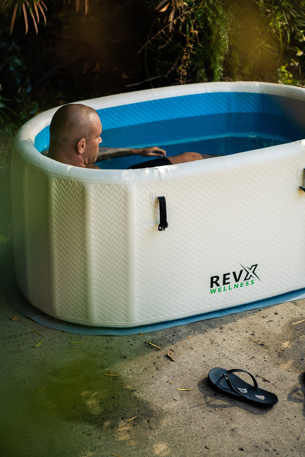 RevX Inflatable Tub Deluxe RevX Wellness