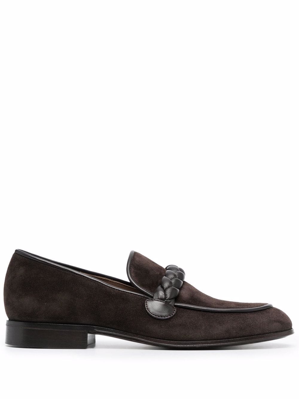 GIANVITO ROSSI Sleek Suede Leather Loafer for Men Banlieue91