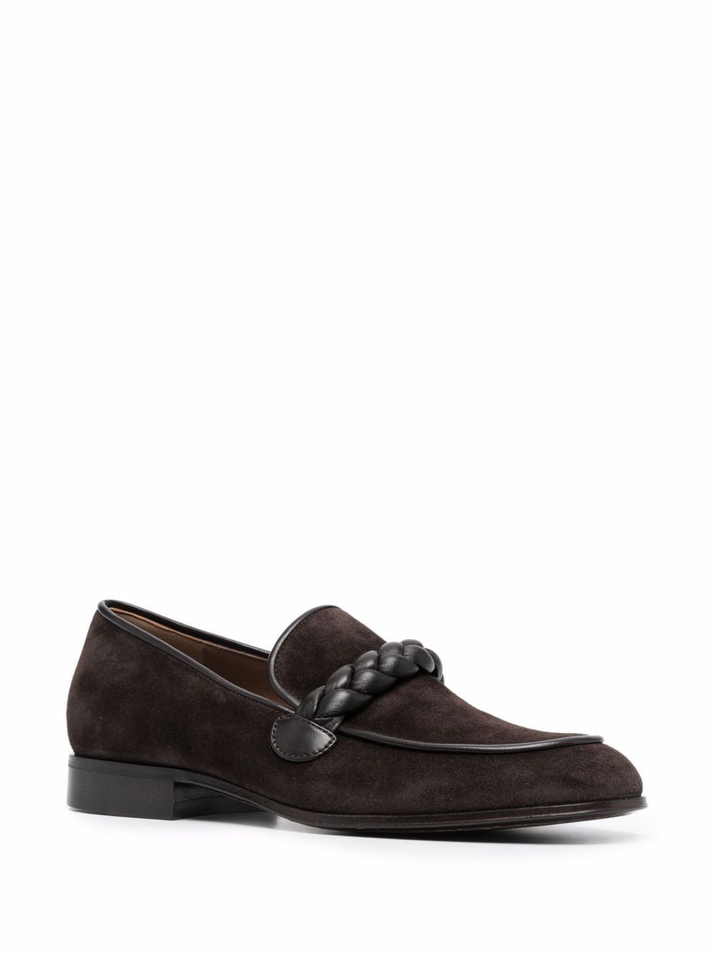 GIANVITO ROSSI Sleek Suede Leather Loafer for Men Banlieue91