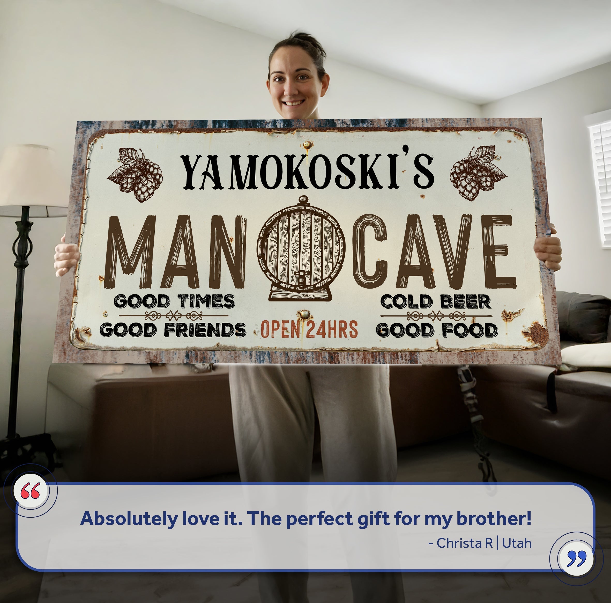 Man Cave Sign III