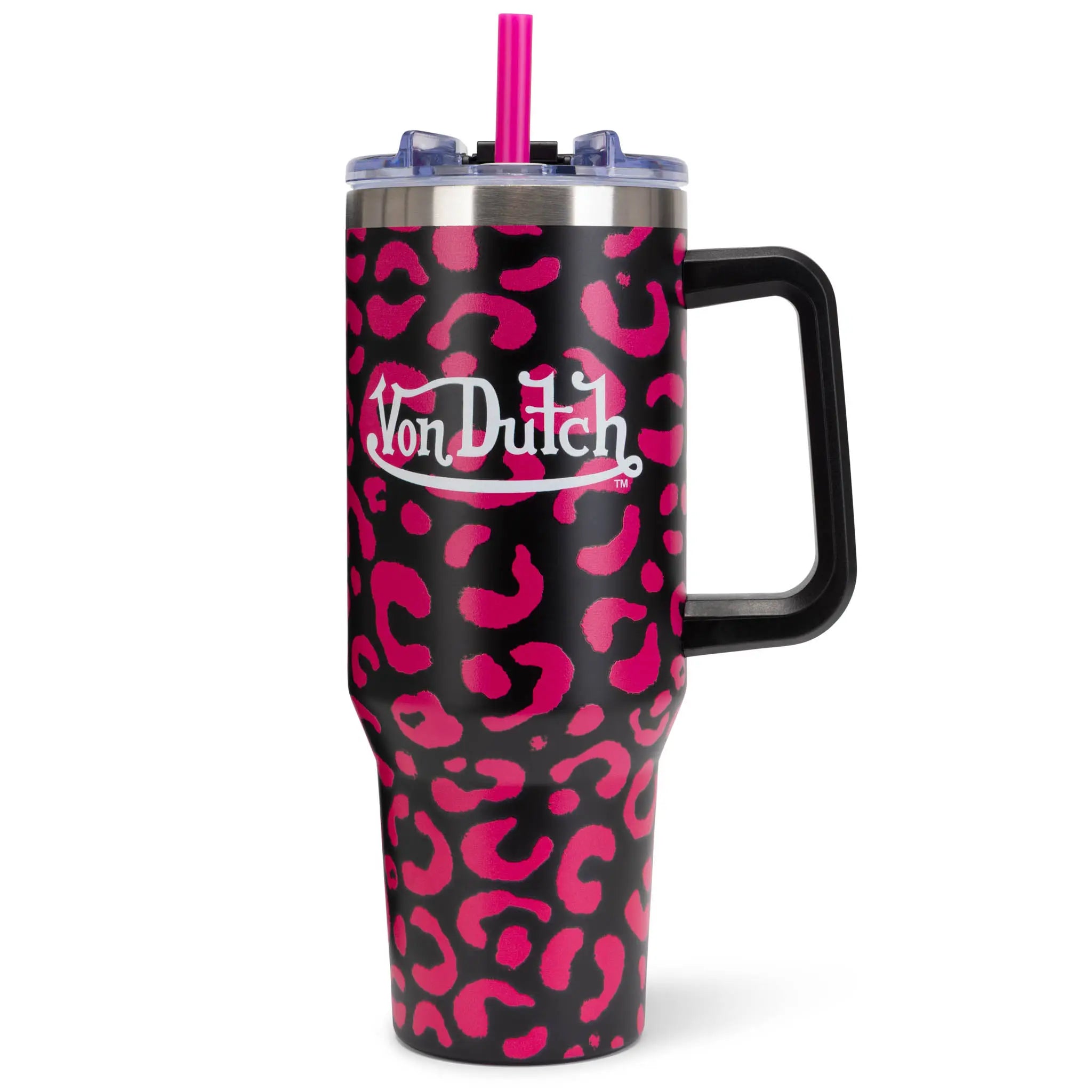 40oz Bold Double Walled Insulated Stainless Steel Tumbler Von Dutch