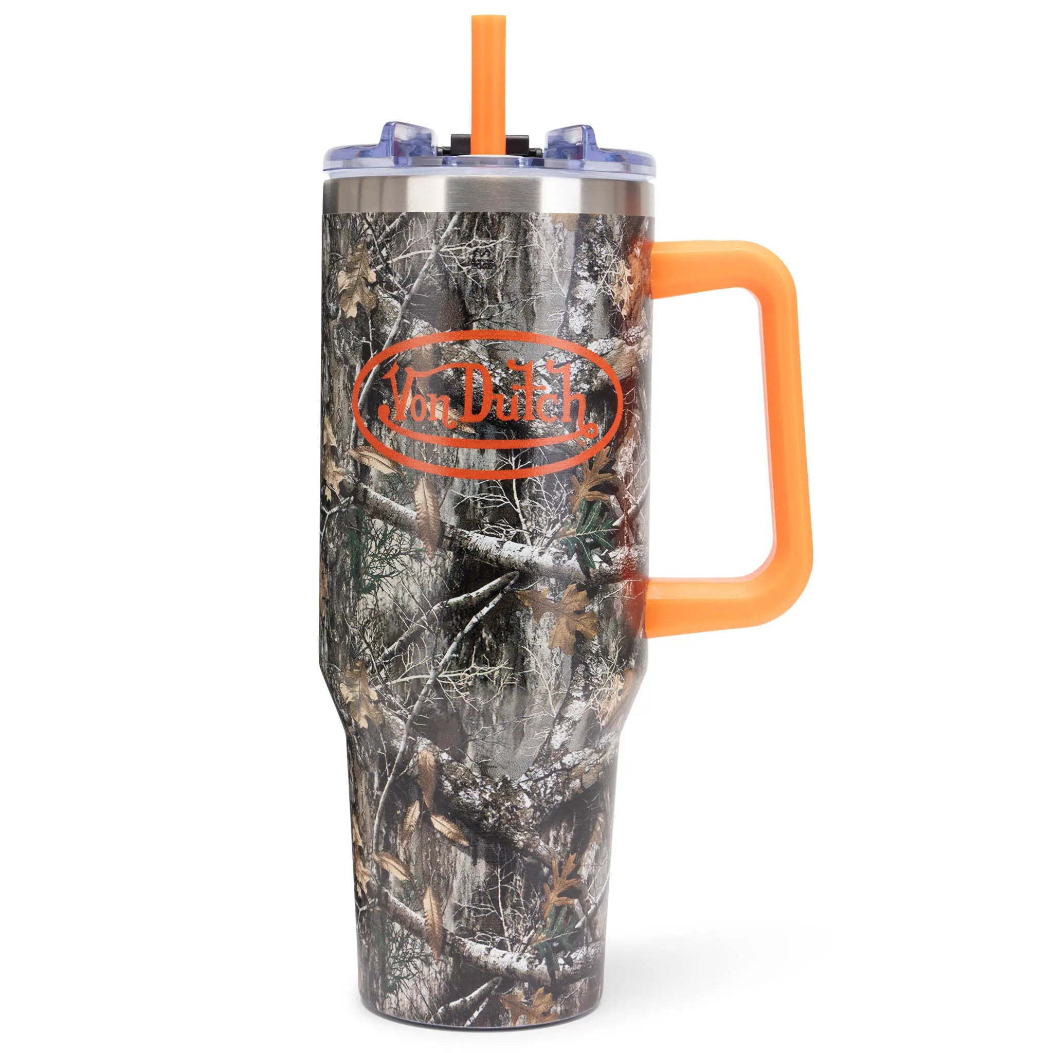 40oz Bold Double Walled Insulated Stainless Steel Tumbler Von Dutch