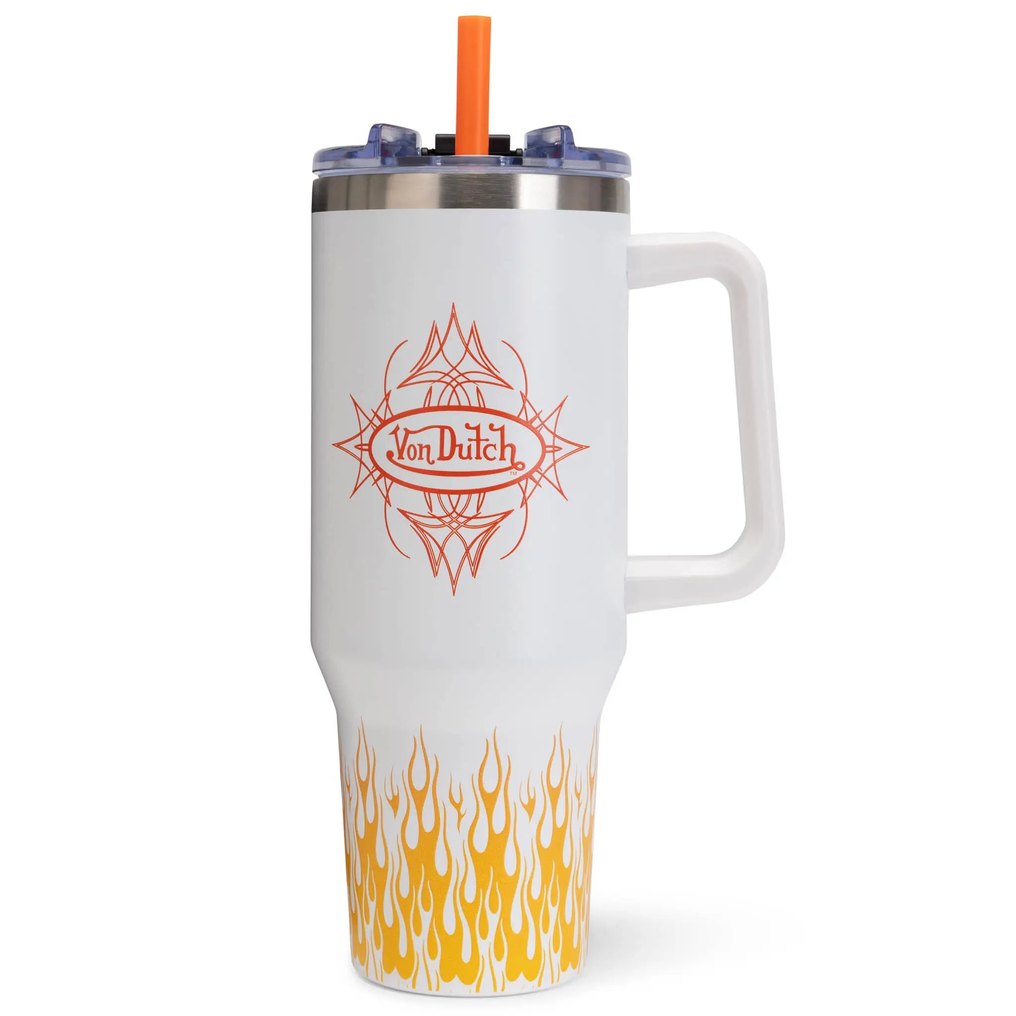 40oz Bold Double Walled Insulated Stainless Steel Tumbler Von Dutch