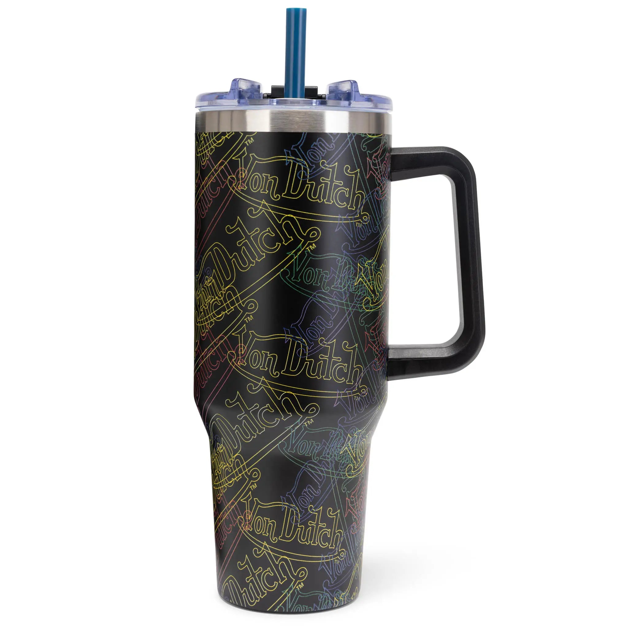 40oz Bold Double Walled Insulated Stainless Steel Tumbler Von Dutch