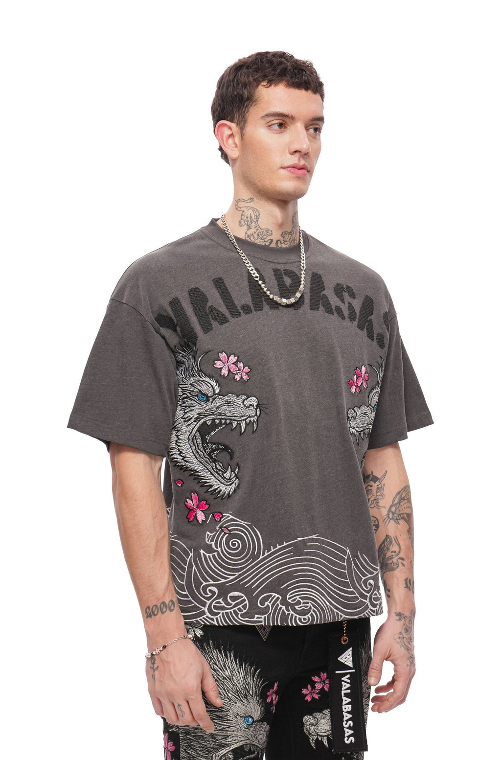 Valabasas Ikari Tee - Washed Black