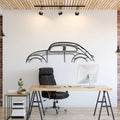 Beetle Metal Car Wall Art - MT0889