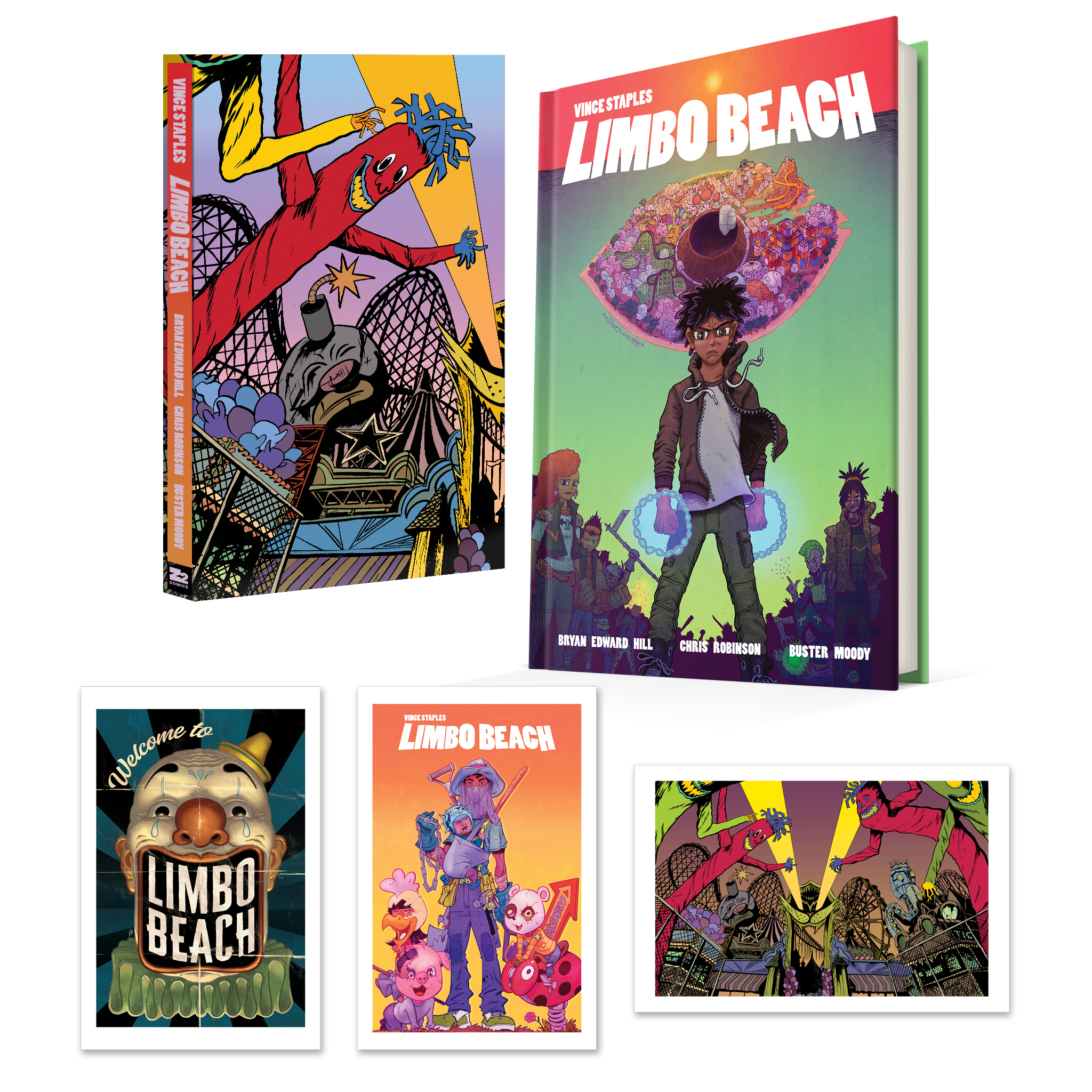 Vince Staples: Limbo Beach - Super Deluxe Bundle Z2 Comics