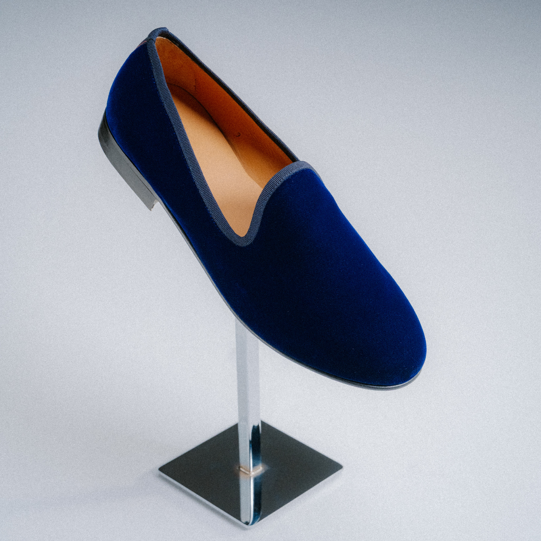 Men's Blue Velvet Slipper II Del Toro Shoes