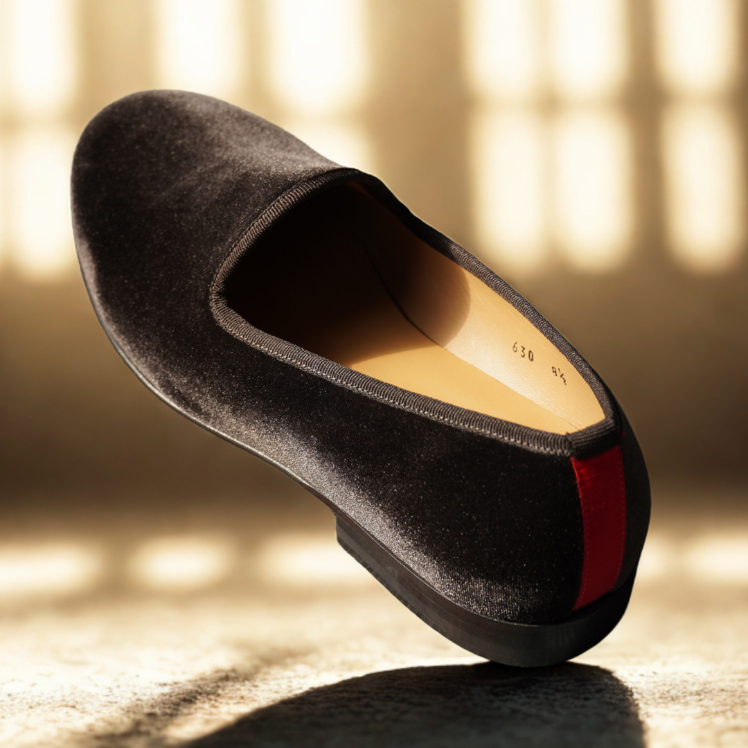 Men's Brown Velvet Slipper II Del Toro Shoes
