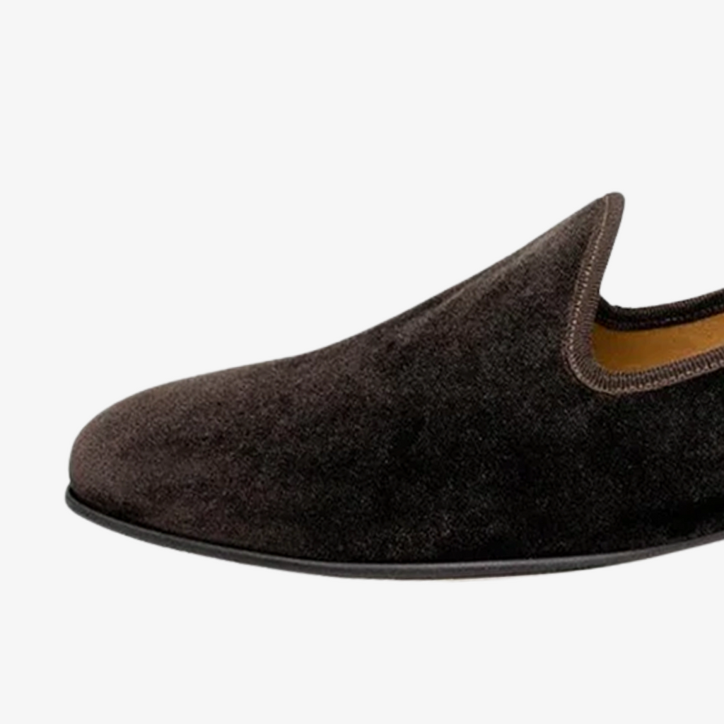 Men's Brown Velvet Slipper II Del Toro Shoes