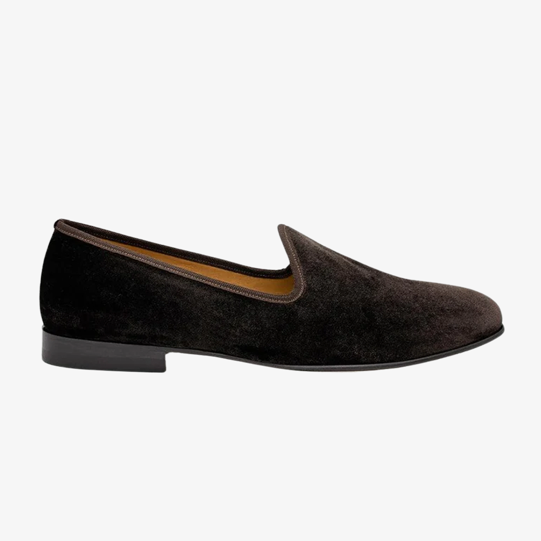 Men's Brown Velvet Slipper II Del Toro Shoes