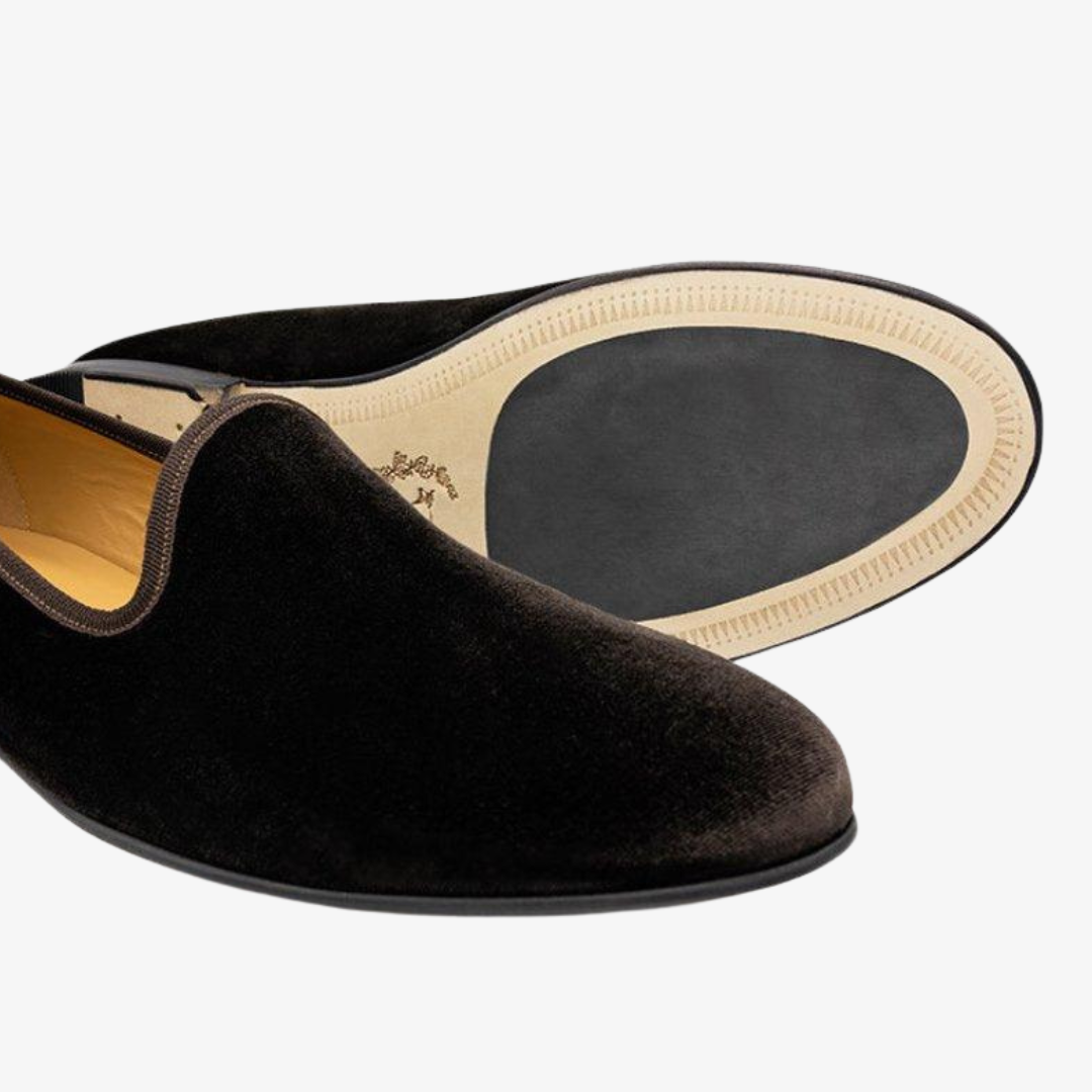 Men's Brown Velvet Slipper II Del Toro Shoes