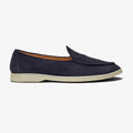 Men's Navy Suede Viaggio Loafer Del Toro Shoes
