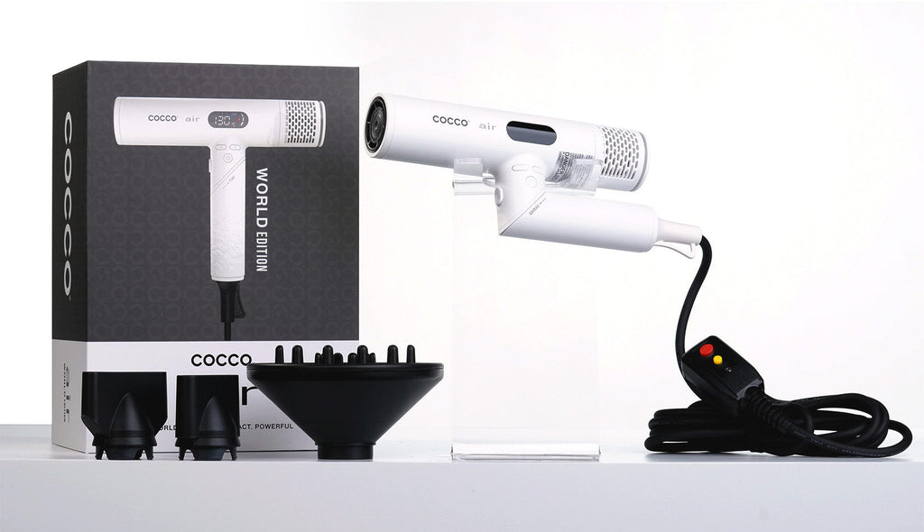 COCCO® Air Ionic Dryer (White) Cocco Hair Professional