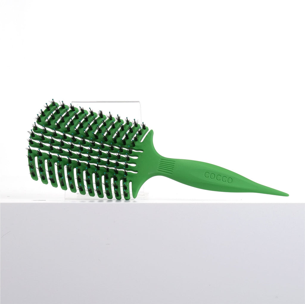 COCCO® Aura Vent Boar Brush (Green) Cocco Hair Professional