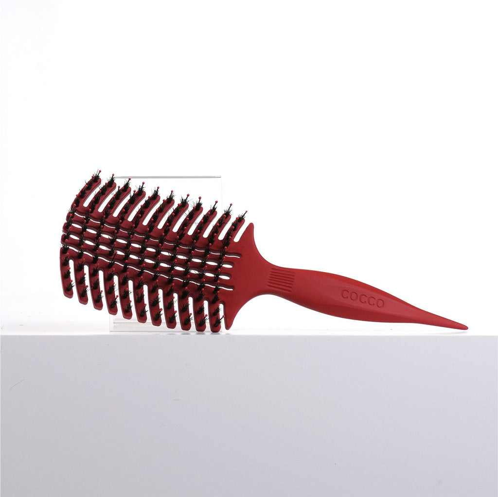 COCCO® Aura Vent Boar Brush (Red) Cocco Hair Professional