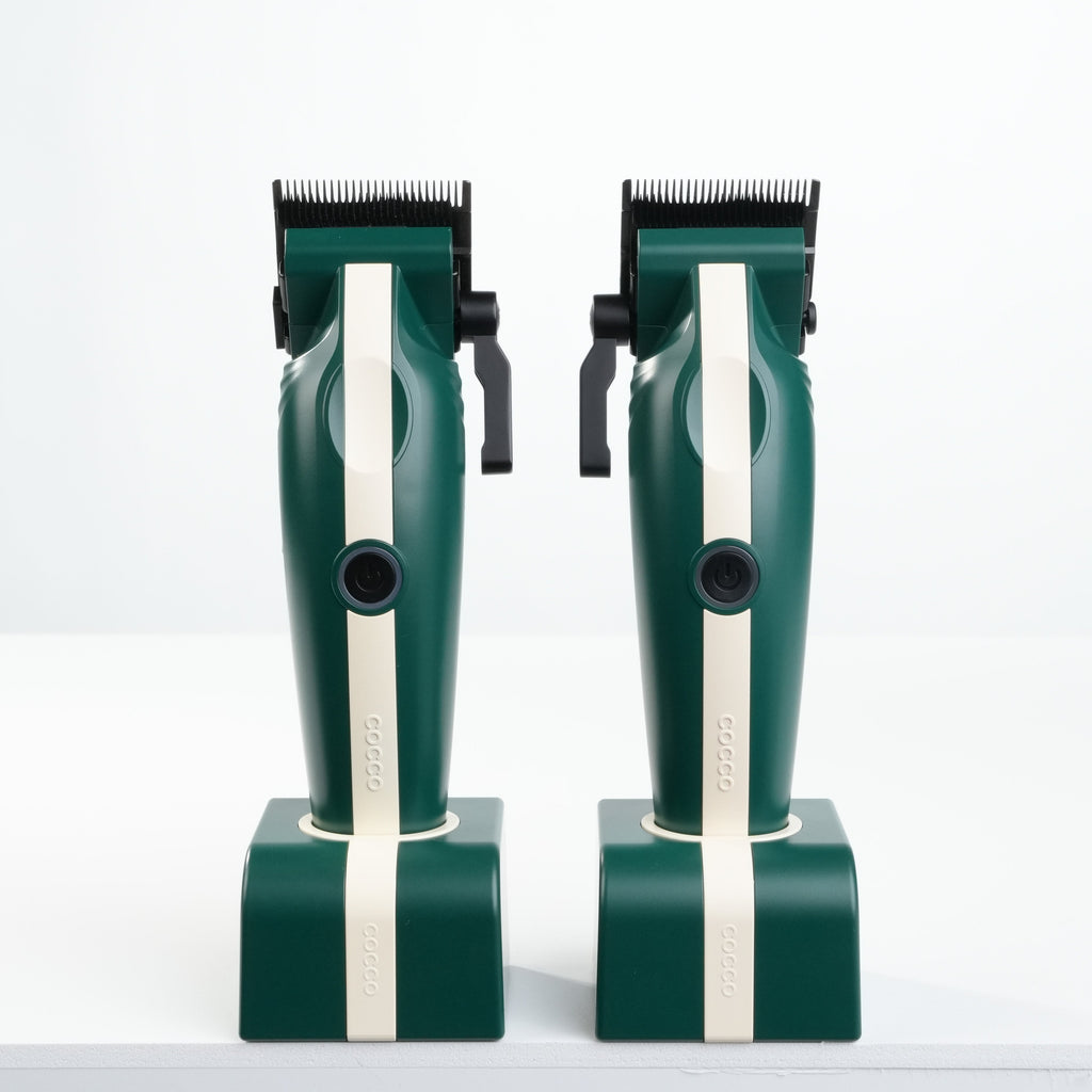 COCCO® Veloce Lite Clipper (Green/White Stripe) Cocco Hair Professional