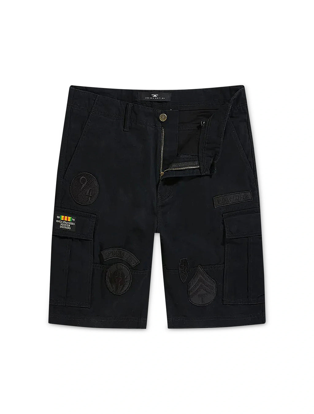 Jordan Craig Military Cargo Shorts - Black