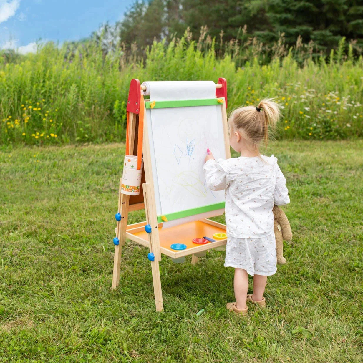 Tiny Land® 3-in-1 Art Easel for Kids Tiny Land INC