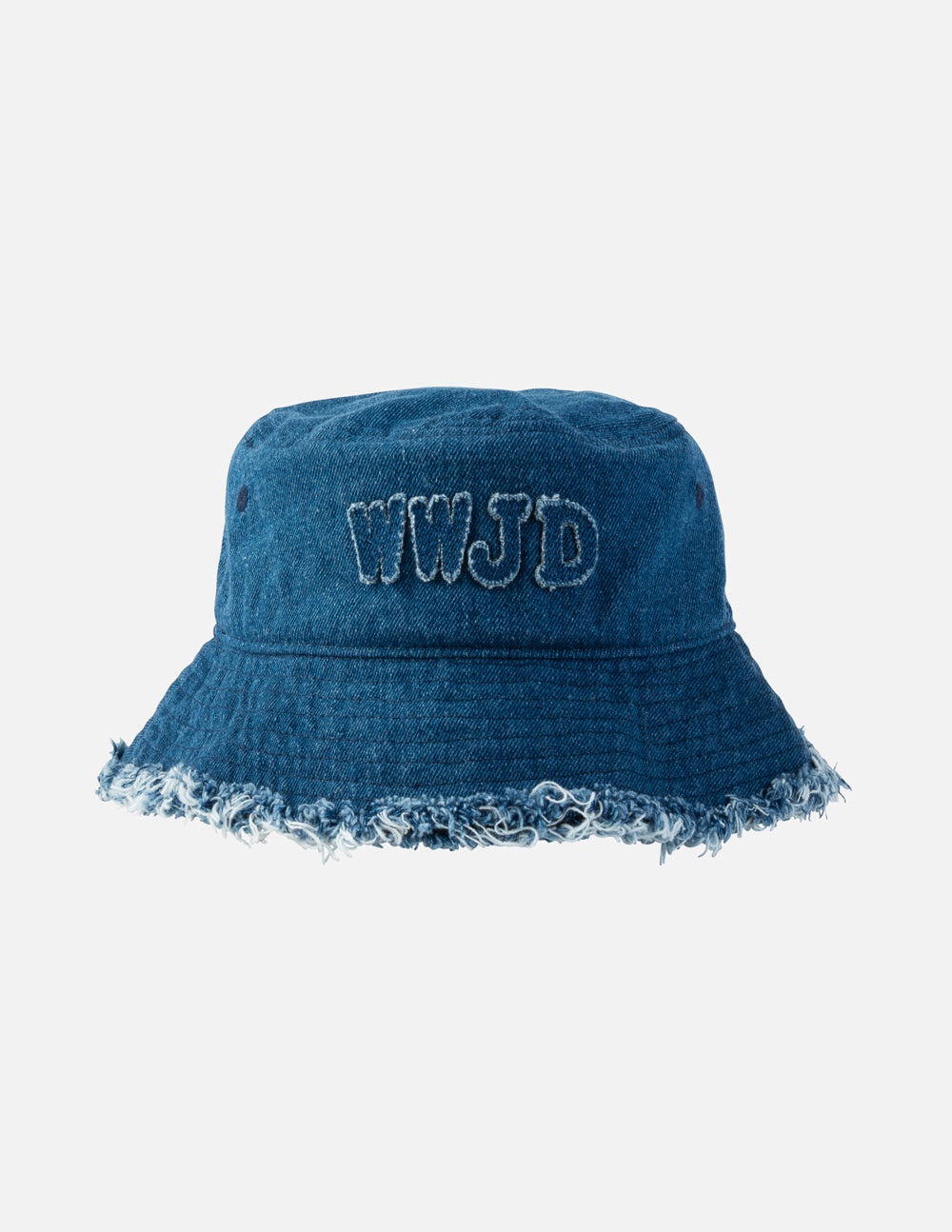 WWJD Denim Kids Bucket Hat Elevated Faith