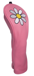 White Daisy Fairway Headcover by ReadyGolf (Pink)