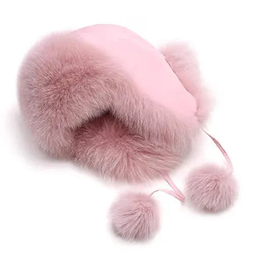 Women’s Real Fox Fur Hat BLAKESTORE-NG