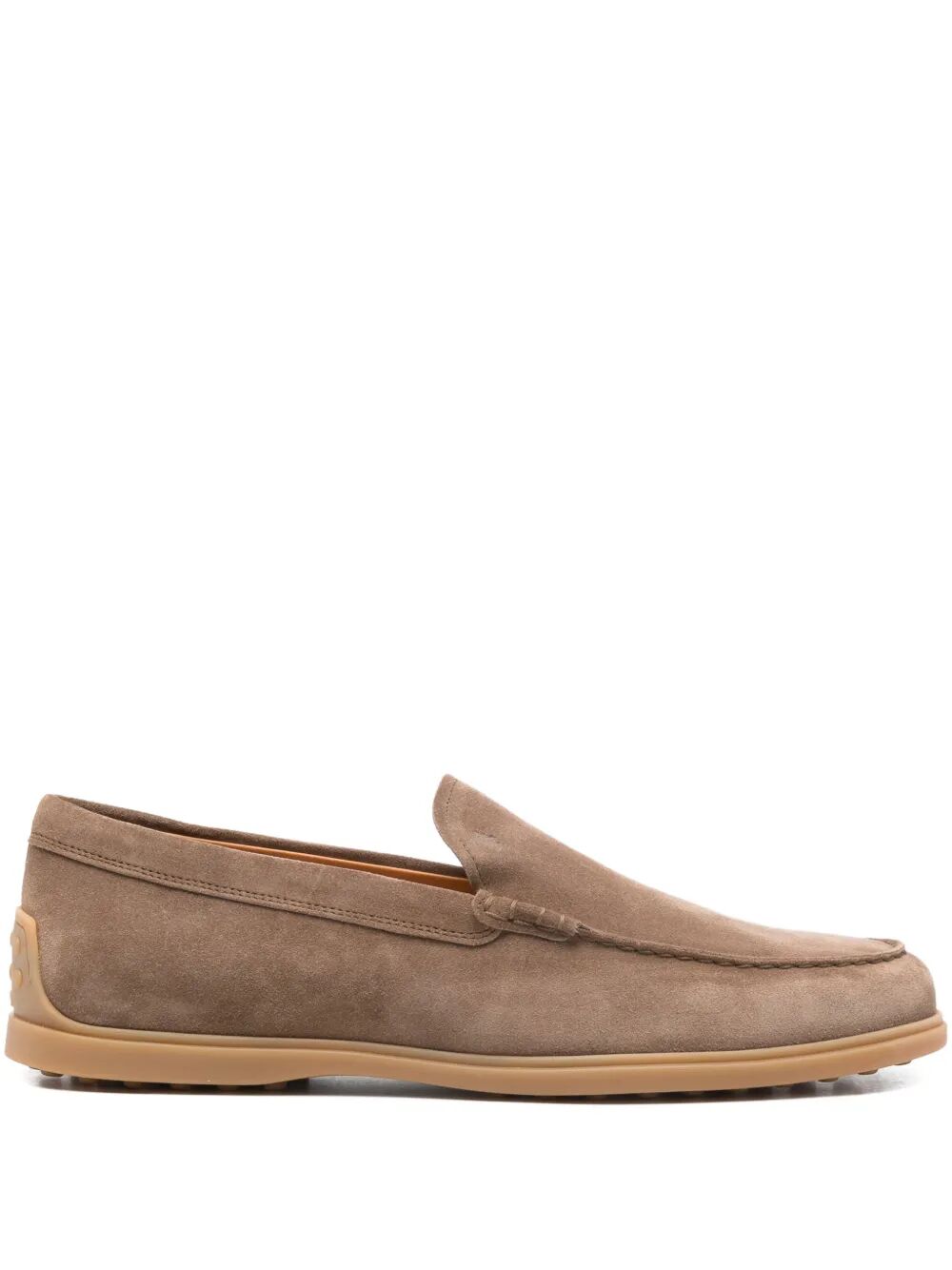 TOD'S Suede Loafers with Rubber Sole for Men Banlieue91