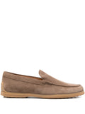 TOD'S Suede Loafers with Rubber Sole for Men Banlieue91