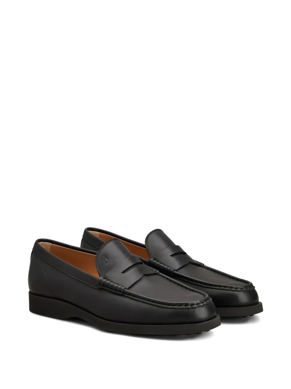 TOD'S Men's Leather Penny Loafers Banlieue91