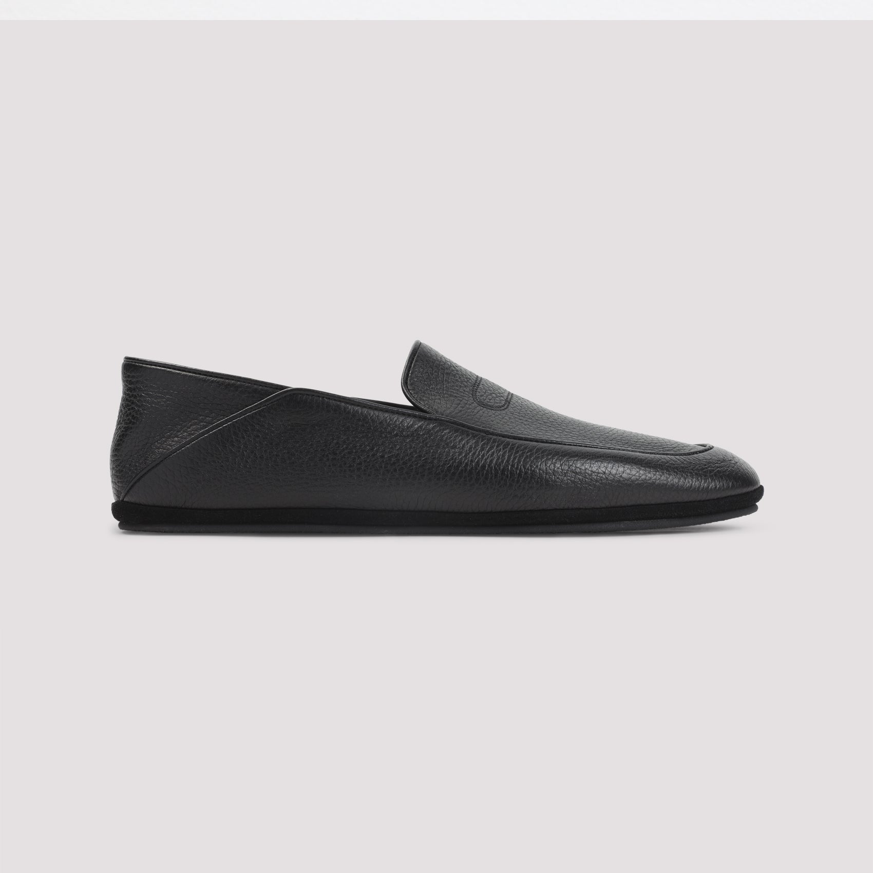 JOHN LOBB Grained Leather Kingstone Loafers for Men Banlieue91