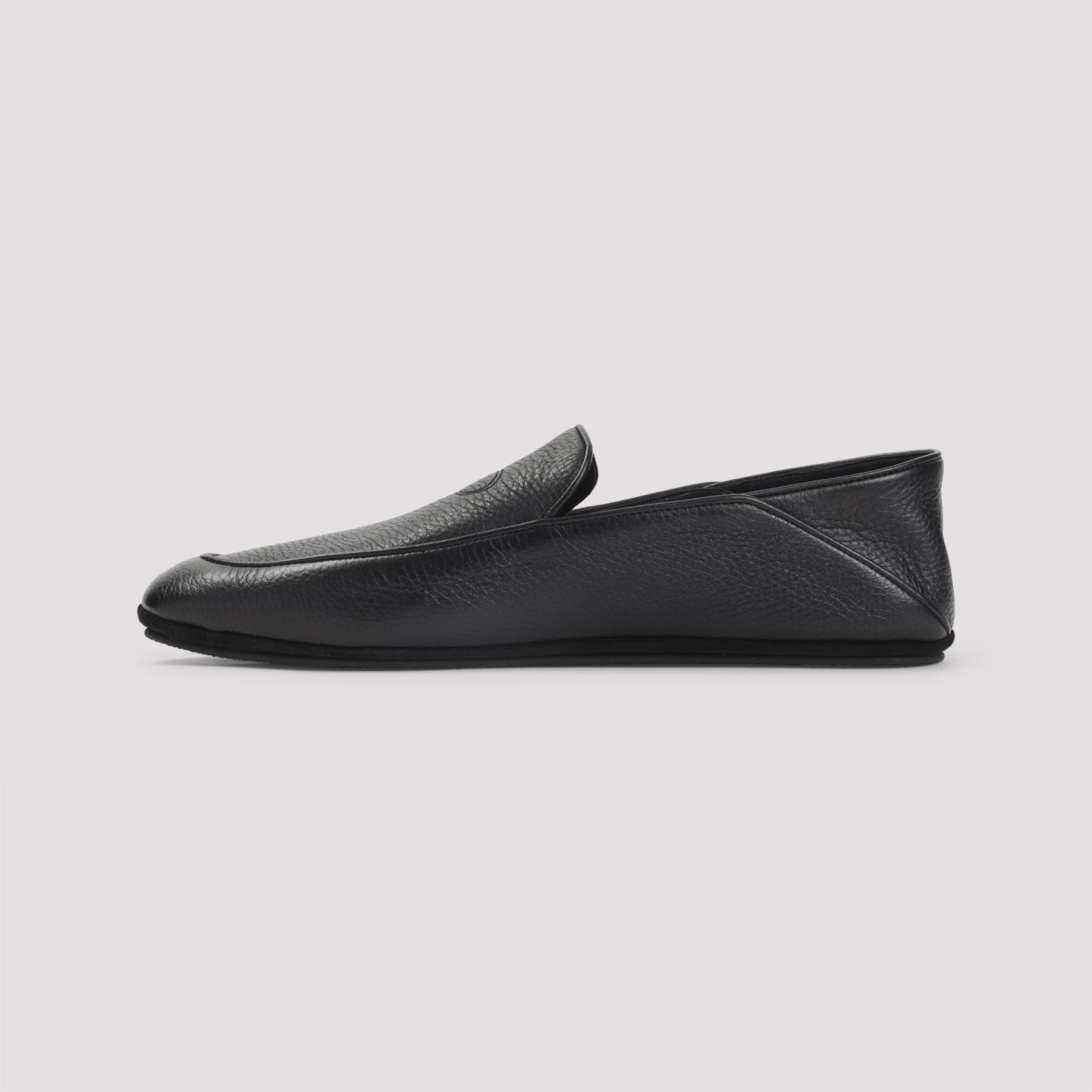 JOHN LOBB Grained Leather Kingstone Loafers for Men Banlieue91