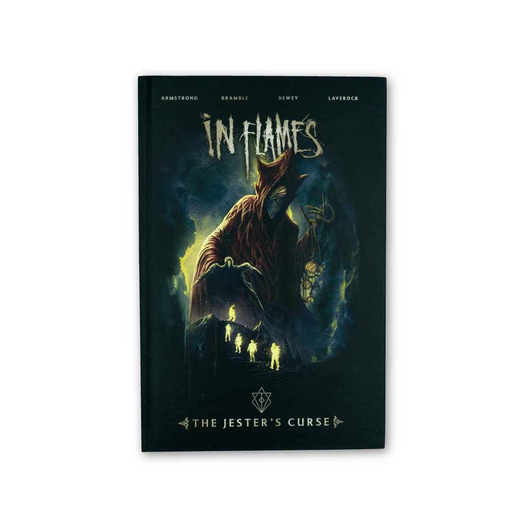 In Flames Presents: The Jester's Curse Graphic Novel - Hardcover Z2 Comics