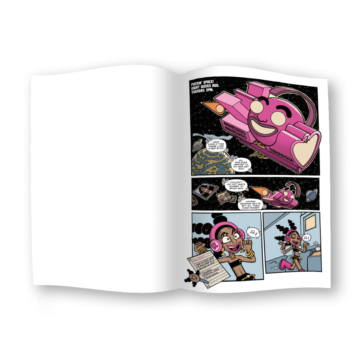 Rico Nasty - Nightmare Vacay Z2 Comics