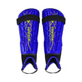 Zodiac Soccer Shin Guard with Detachable Ankle Protection-Blue Vizari Sports