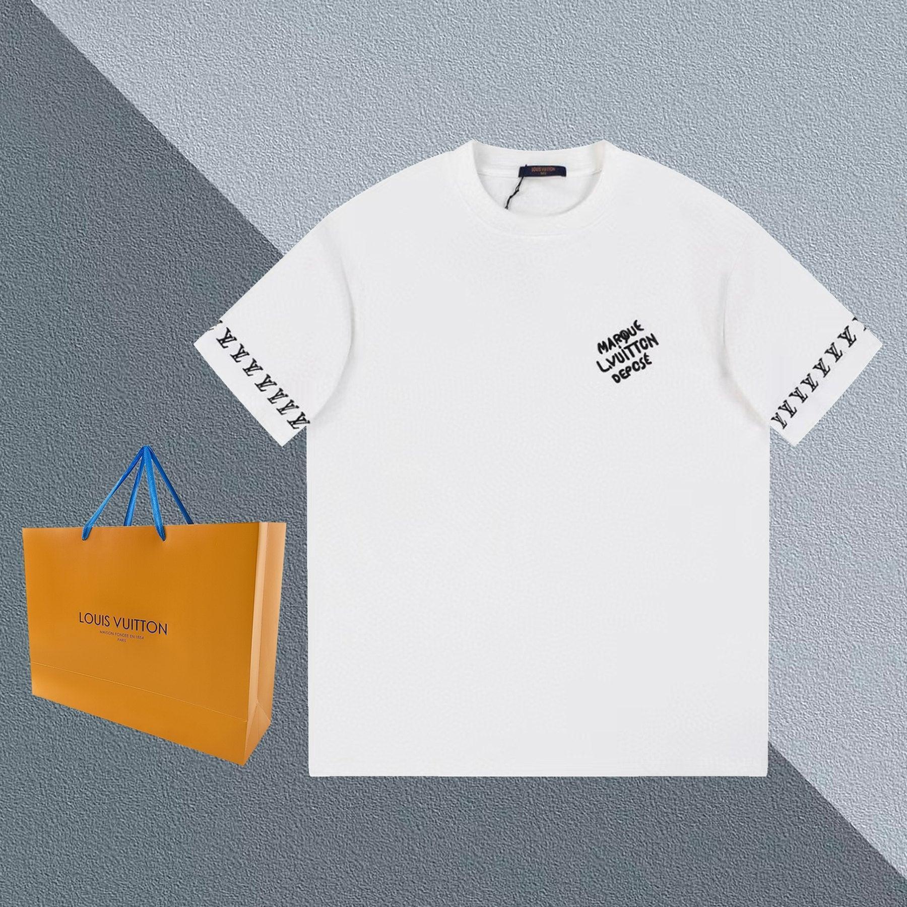 Louis Vuitton T-Shirt Without Collar 'White' Banlieue91