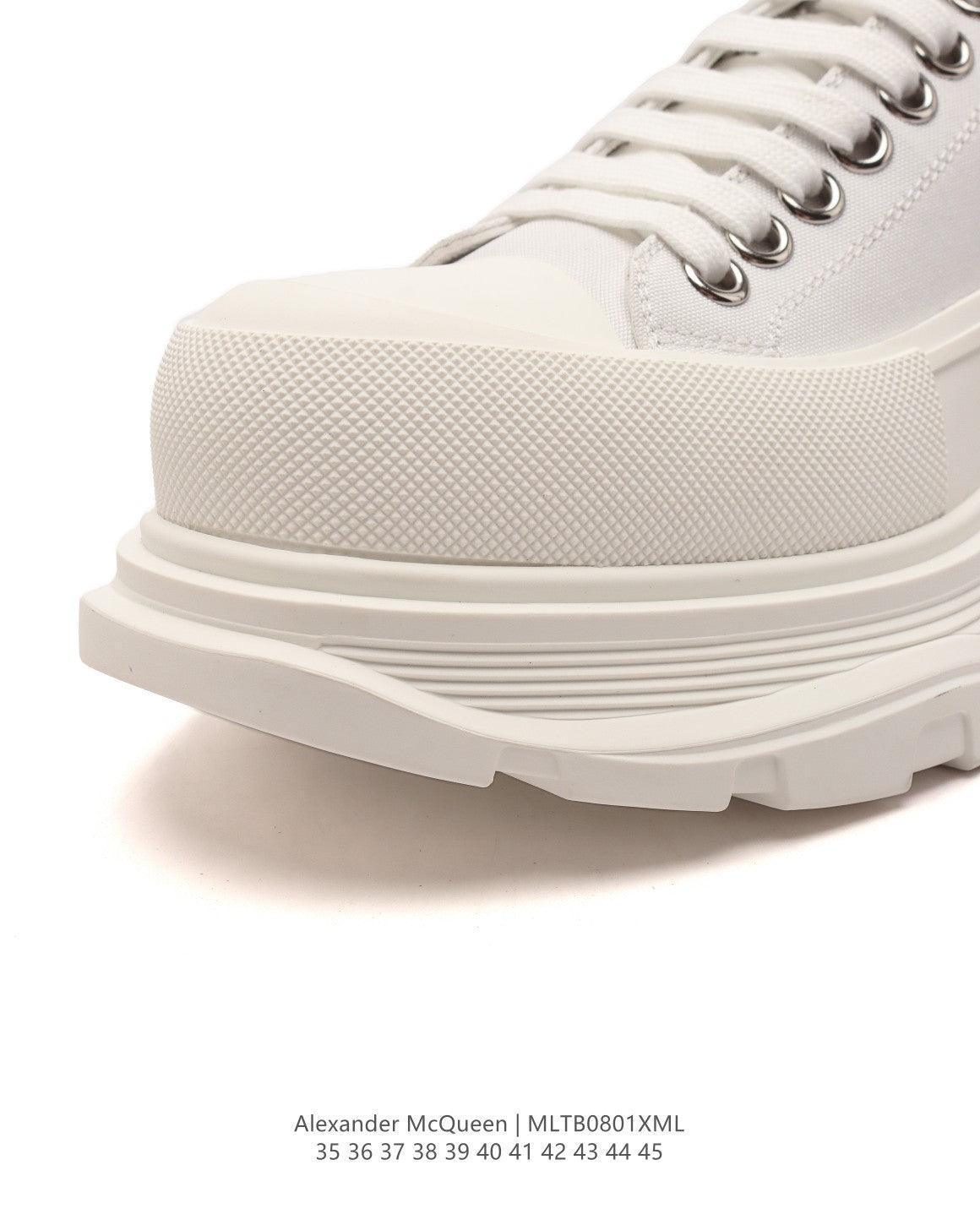 Alexander McQueen Women Tread Slick lace-up Sneakers